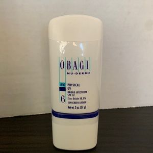 Obagi Nu-Derm Physical UV broad-spectrum SPF 32 sunscreen lotion exp 1/22